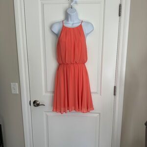 Lush Coral Dress